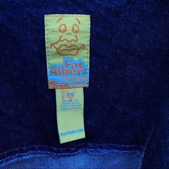 FUBU Platinum Fat Albert And The Junkyard Gang Jean Jacket 2X - Picture 8 of 13